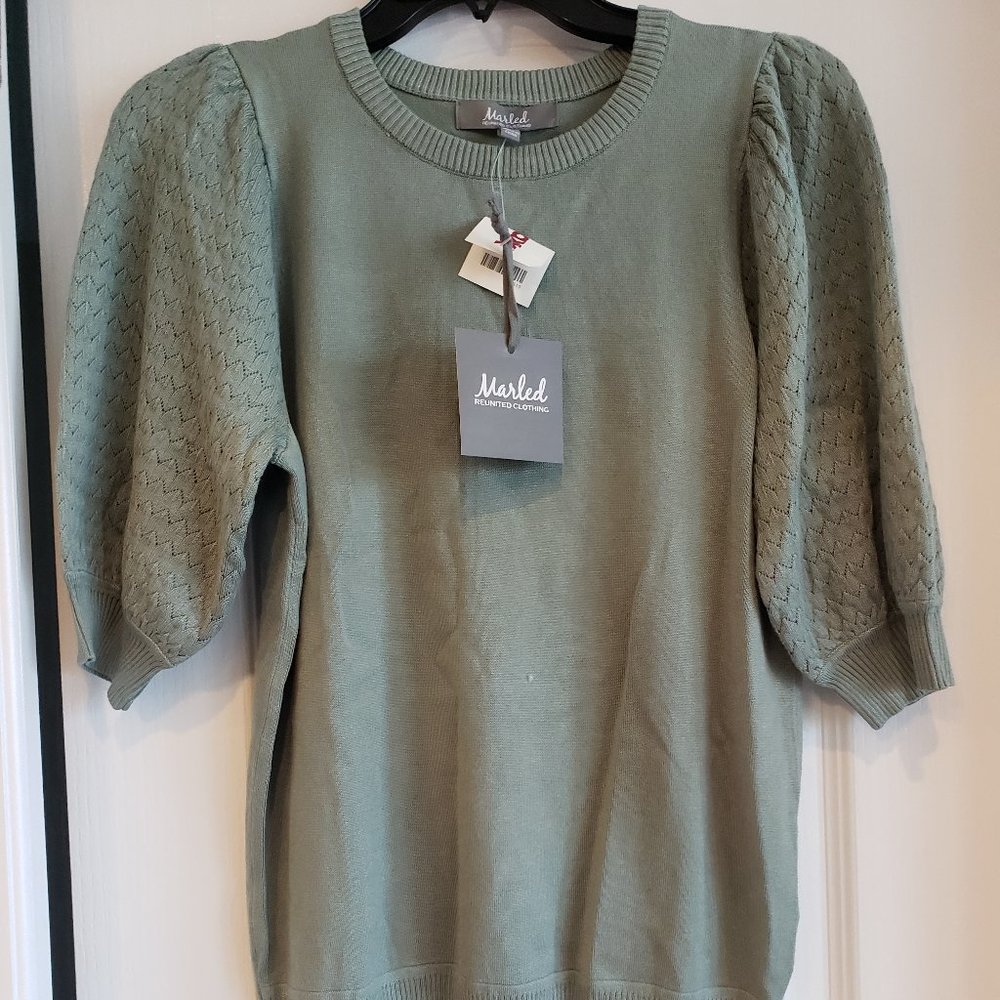 Short Sleeves knitted top